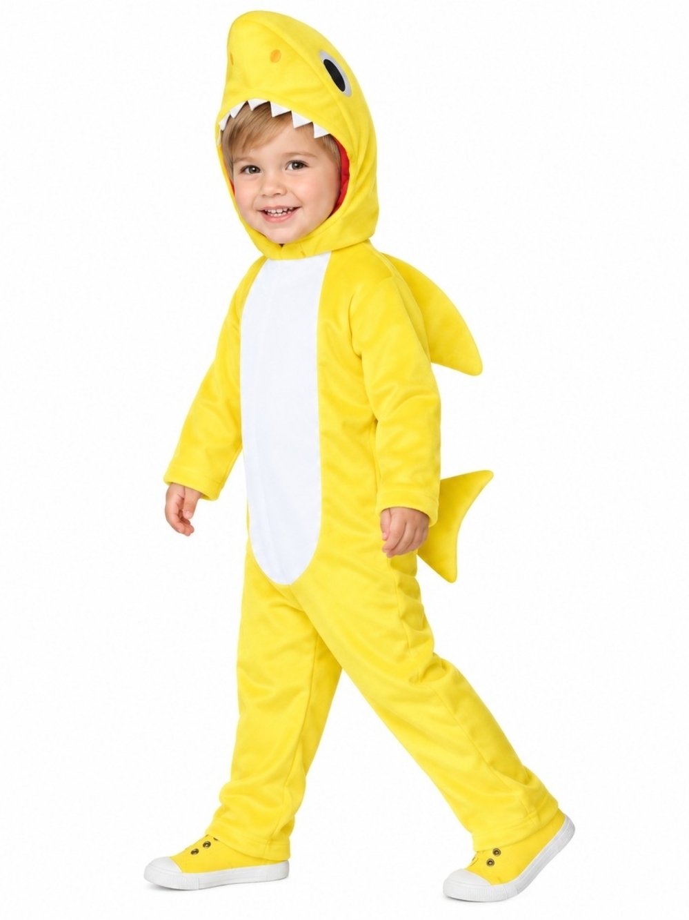 Spirit Yellow Baby Shark Toddler Costume 2-4T